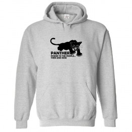Panther Power To The People.. Then And Now Classic Unisex Kids and Adults Pullover Hoodie for Adventure Movies